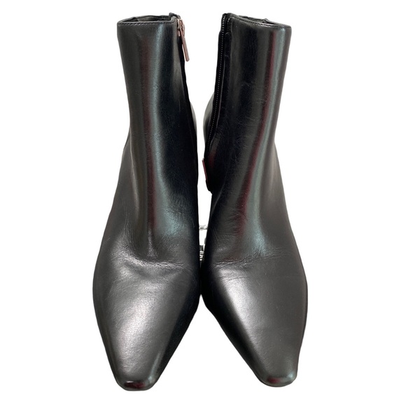 Vince Camuto Black Wedge Ankle Boots 9.5 Medium Width NWT - Picture 5 of 15